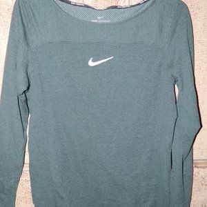 Nike Running AeroReact Long Sleeve Shirt Size M (EE-34)